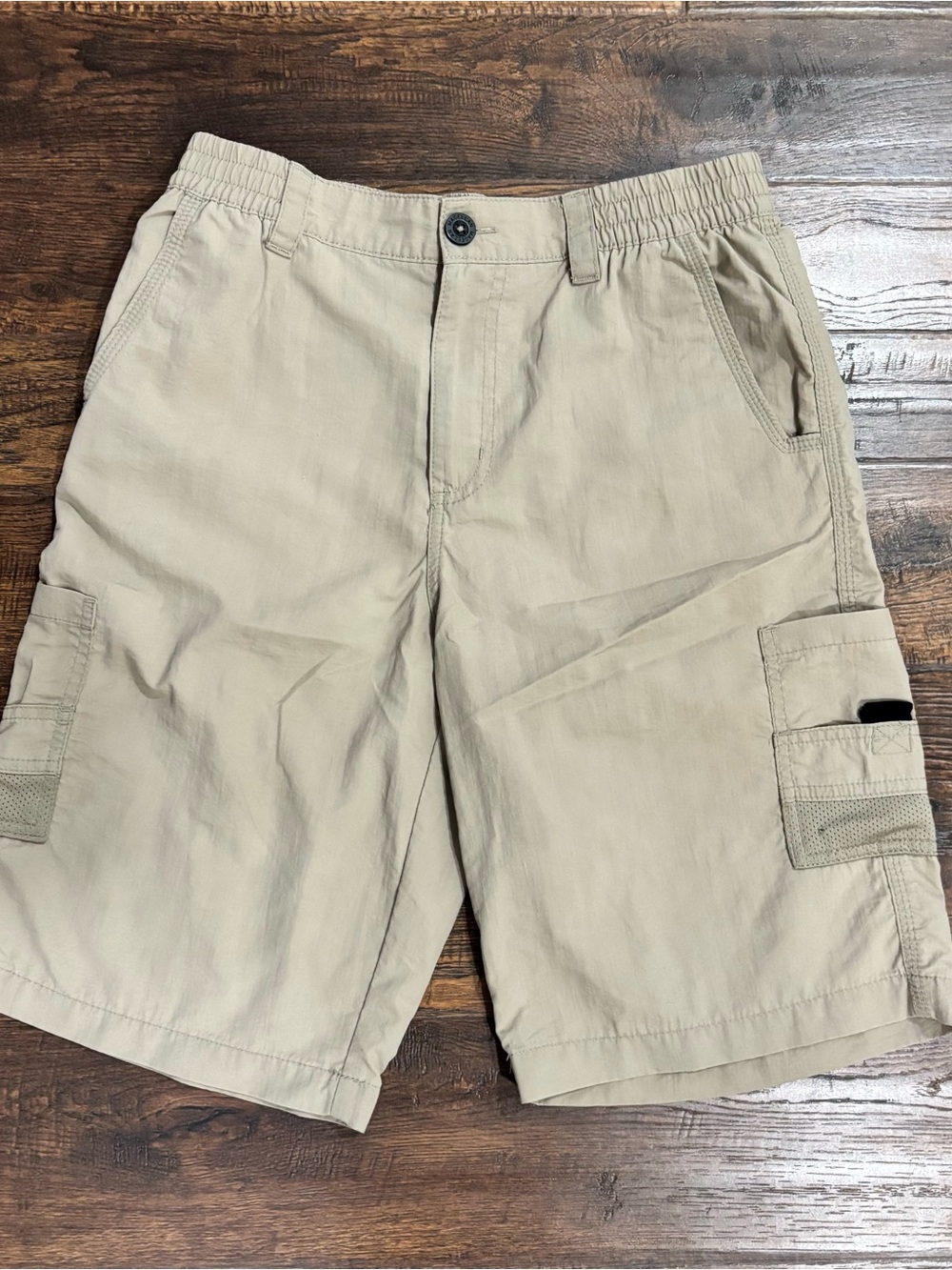 Magellan Outdoors Khaki Cargo Shorts for Kids